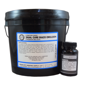 Printers choice dual cure emulsion