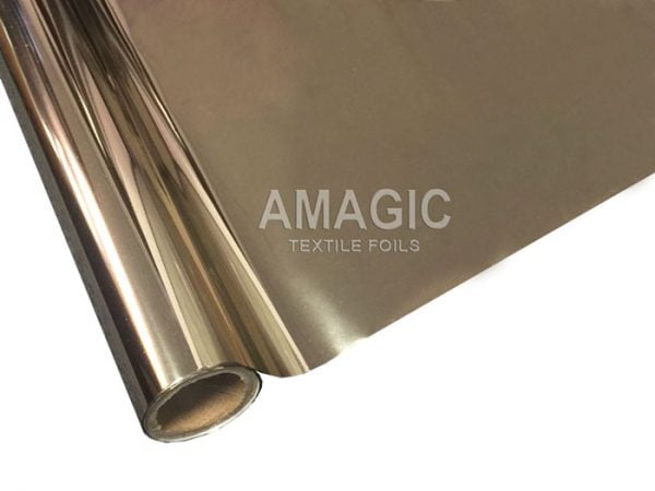 AMagic HJ Antique Gold Heat Transfer Foil - Create Shiny Metallic Designs