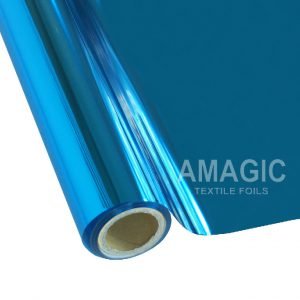 AMagic B3 Blue Heat Transfer Foil - Create Shiny Metallic Designs