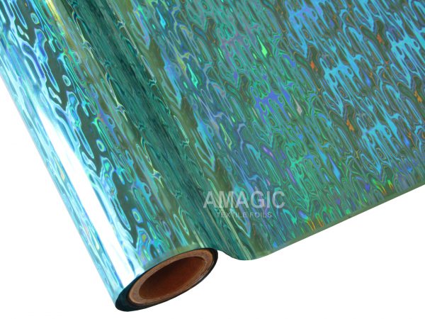AMagic Holographic B0K114 Waterfall Heat Transfer Foil