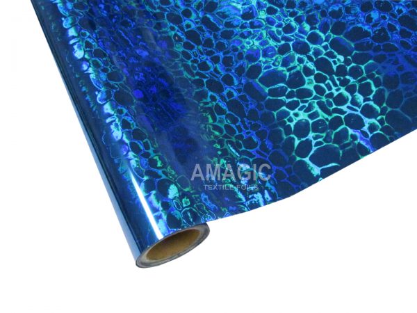 AMagic Holographic B3K101 Pebbles Heat Transfer Foil - Create Shiny Metallic Designs
