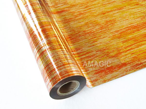 AMagic Specialty G0AE01 Striations Heat Transfer Foil - Create Shiny Metallic Designs