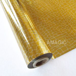 AMagic Specialty G0AG01 Cobblestone Heat Transfer Foil - Create Shiny Metallic Designs