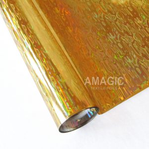 AMagic Holographic G0K114 Waterfall Heat Transfer Foil - Create Shiny Metallic Designs