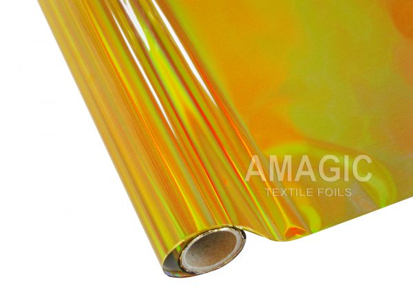 AMagic Holographic G0ZP02 Holo Rainbow Heat Transfer Foil - Create Shiny Metallic Designs