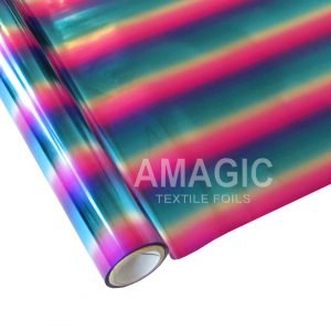 AMagic Specialty MCAA04 Rainbow Heat Transfer Foil - Create Shiny Metallic Designs