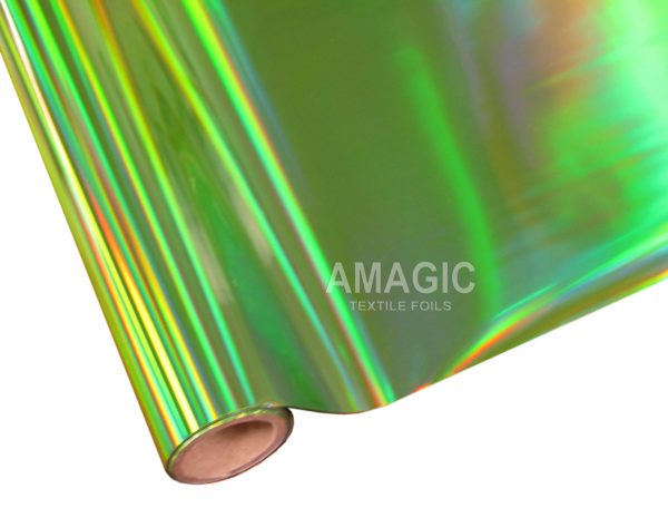 AMagic Holographic NAZP02 Holo Rainbow Heat Transfer Foil - Create Shiny Metallic Designs