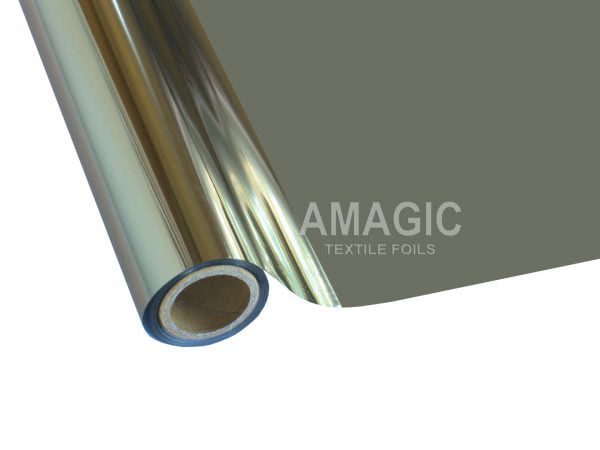 AMagic SC Nickel Heat Transfer Foil - Create Shiny Metallic Designs
