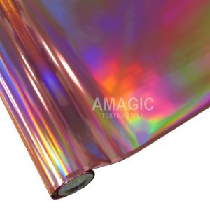AMagic Holographic PCZP02 Holo Rainbow Heat Transfer Foil - Create Shiny Metallic Designs