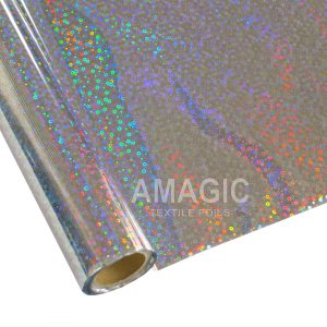 AMagic Holographic S0HP65 Sequins Heat Transfer Foil - Create Shiny Metallic Designs