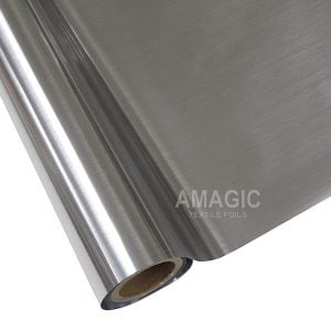AMagic Holographic S5BF66 Brushed Meta Heat Transfer Foil - Create Shiny Metallic Designs