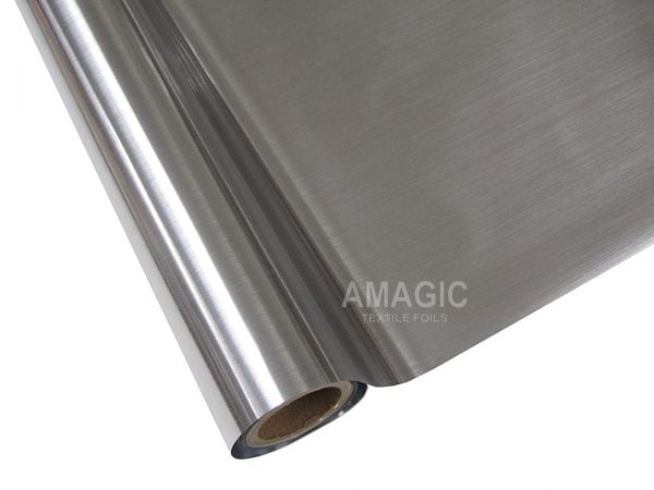 AMagic Holographic S5BF66 Brushed Meta Heat Transfer Foil - Create Shiny Metallic Designs