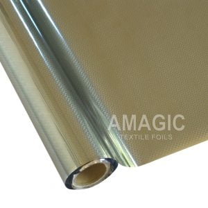 AMagic Holographic SAMP11 Carbon Fiber Heat Transfer Foil - Create Shiny Metallic Designs