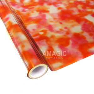 AMagic Specialty E0AL01 Tie Dye Heat Transfer Foil - Create Shiny Metallic Designs