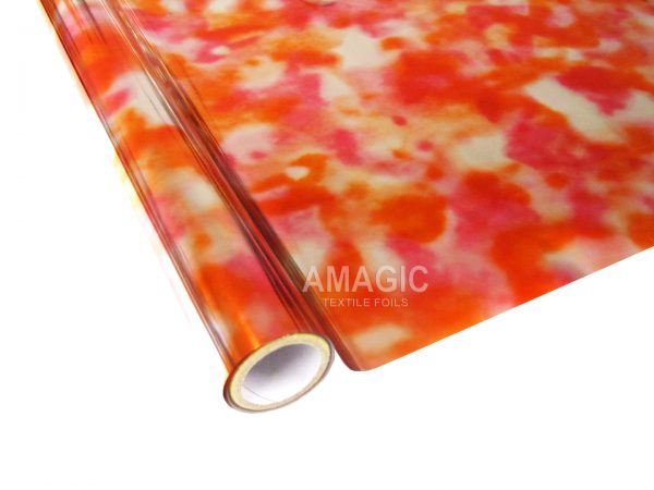AMagic Specialty E0AL01 Tie Dye Heat Transfer Foil - Create Shiny Metallic Designs