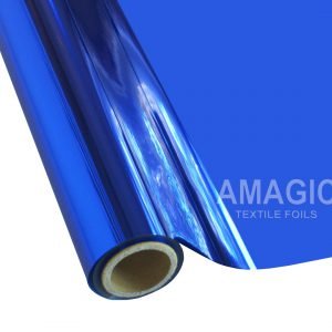 AMagic B5 Indigo Heat Transfer Foil - Create Shiny Metallic Designs
