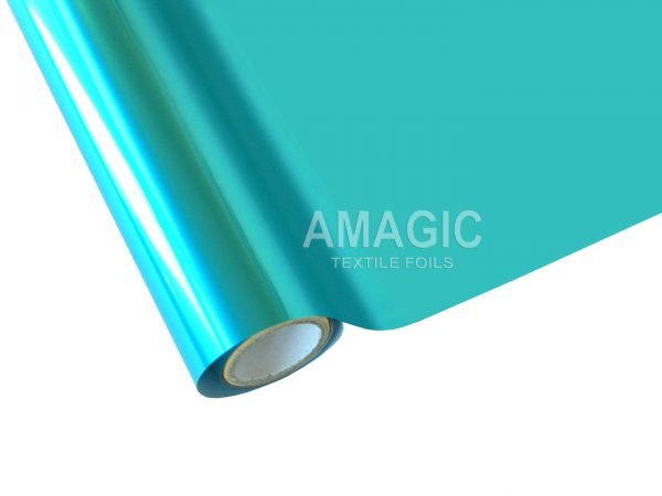 AMagic BB Lagoon Blue Heat Transfer Foil - Create Shiny Metallic Designs