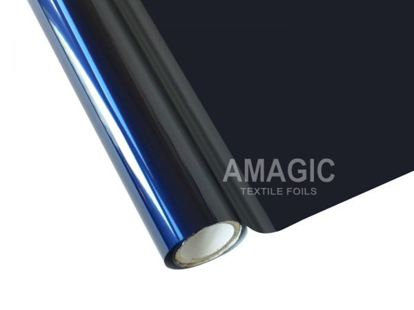 AMagic BD Navy Blue Heat Transfer Foil - Create Shiny Metallic Designs