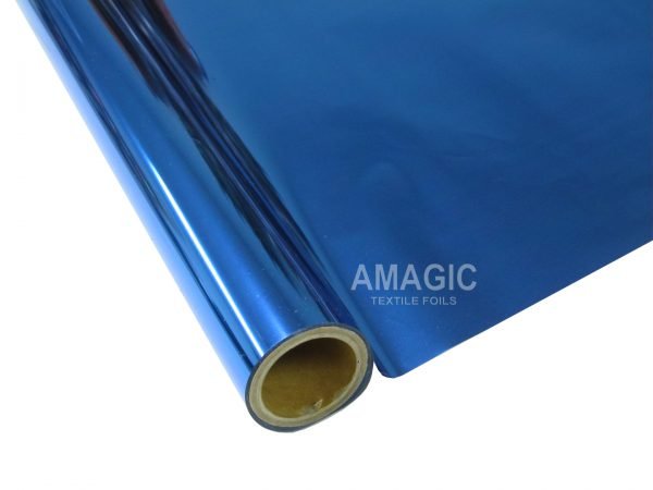 AMagic BH Sapphire Blue Heat Transfer Foil - Create Shiny Metallic Designs