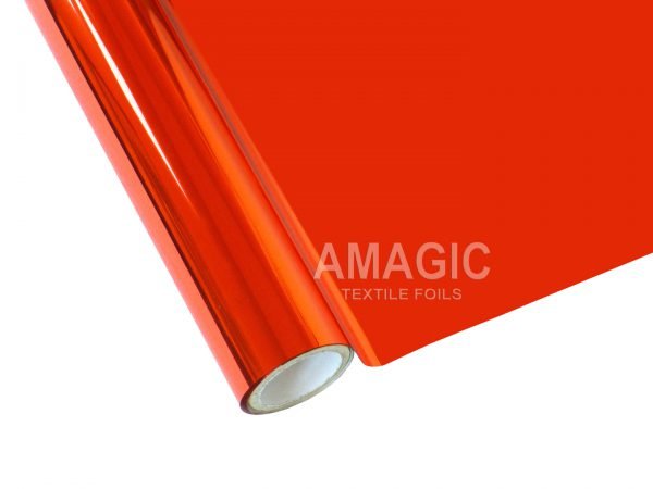 AMagic EA Sunset Orange Heat Transfer Foil - Create Shiny Metallic Designs