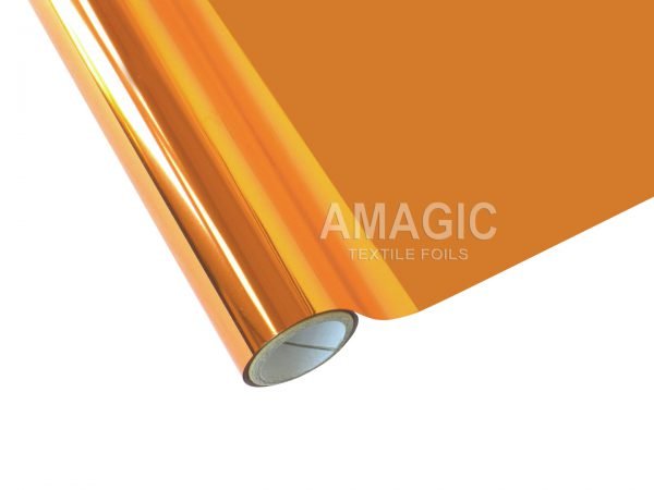 AMagic EC Pumpkin Heat Transfer Foil - Create Shiny Metallic Designs