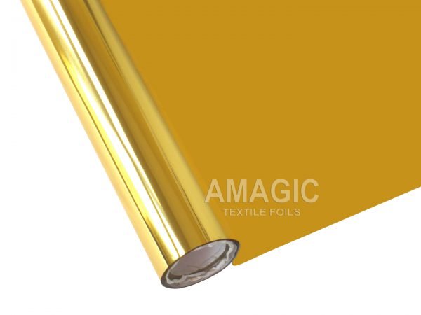 AMagic HB Pale Gold Heat Transfer Foil - Create Shiny Metallic Designs