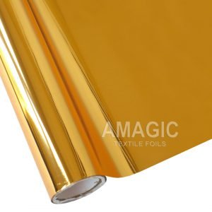 AMagic HF Autumn Gold Heat Transfer Foil - Create Shiny Metallic Designs