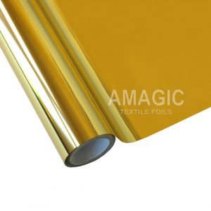 AMagic HG Sunlight Gold Heat Transfer Foil - Create Shiny Metallic Designs