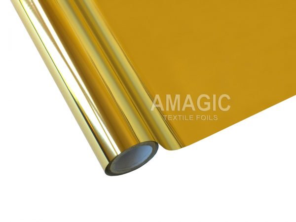 AMagic HG Sunlight Gold Heat Transfer Foil - Create Shiny Metallic Designs