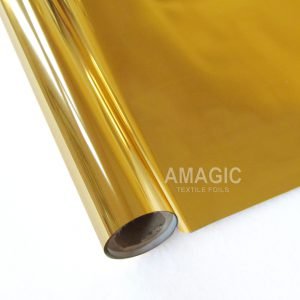 AMagic HK Warm Gold Heat Transfer Foil - Create Shiny Metallic Designs