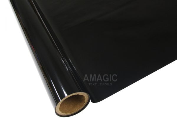 AMagic K3 Jet Black Heat Transfer Foil - Create Shiny Metallic Designs