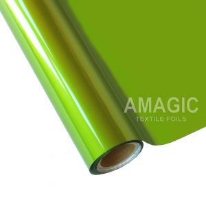 AMagic NG Apple Green Heat Transfer Foil - Create Shiny Metallic Designs