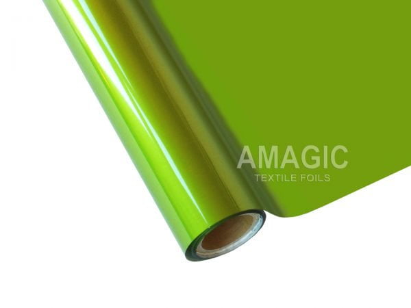 AMagic NG Apple Green Heat Transfer Foil - Create Shiny Metallic Designs