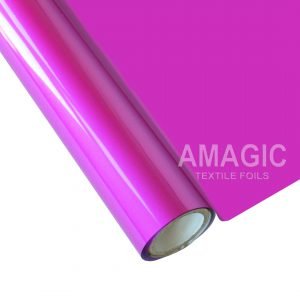AMagic PB Matte Fuchsia Heat Transfer Foil - Create Matte Metallic Designs