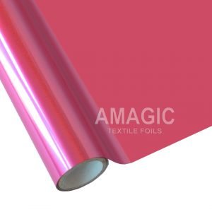 AMagic PE Matte Pink Heat Transfer Foil - Create Matte Metallic Designs