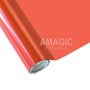 AMagic PF Coral Heat Transfer Foil - Create Shiny Metallic Designs
