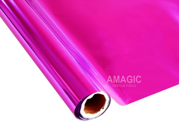 AMagic PG Ultra Pink Heat Transfer Foil - Create Shiny Metallic Designs