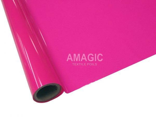 AMagic PL Bubblegum Pink Heat Transfer Foil - Create Shiny Metallic Designs