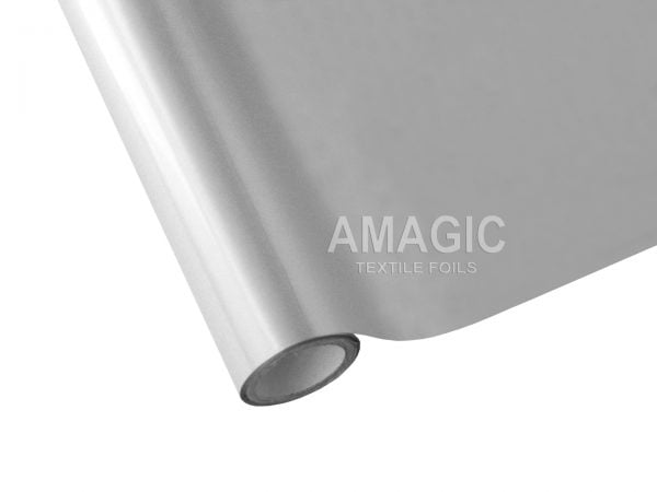 AMagic SB Matte Silver Heat Transfer Foil - Create Shiny Metallic Designs