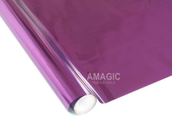 AMagic VD Red Violet Heat Transfer Foil - Create Shiny Metallic Designs