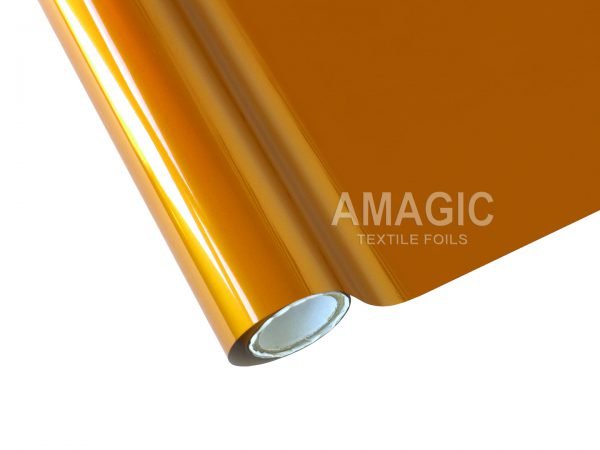 AMagic WB Carmel Heat Transfer Foil - Create Shiny Metallic Designs