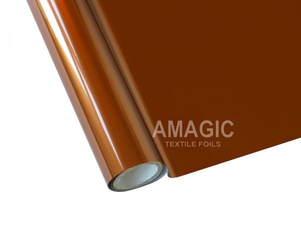 AMagic WD Cinnamon Heat Transfer Foil - Create Shiny Metallic Designs