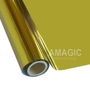 AMagic H5 Green Gold Heat Transfer Foil - Create Shiny Metallic Designs
