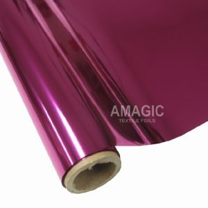 AMagic P1 Pink Heat Transfer Foil - Create Shiny Metallic Designs