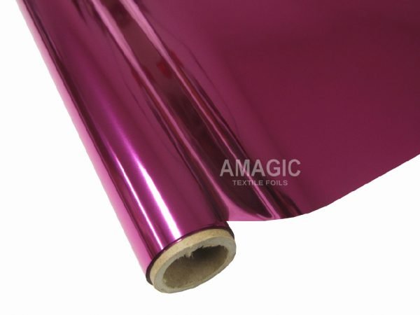 AMagic P1 Pink Heat Transfer Foil - Create Shiny Metallic Designs