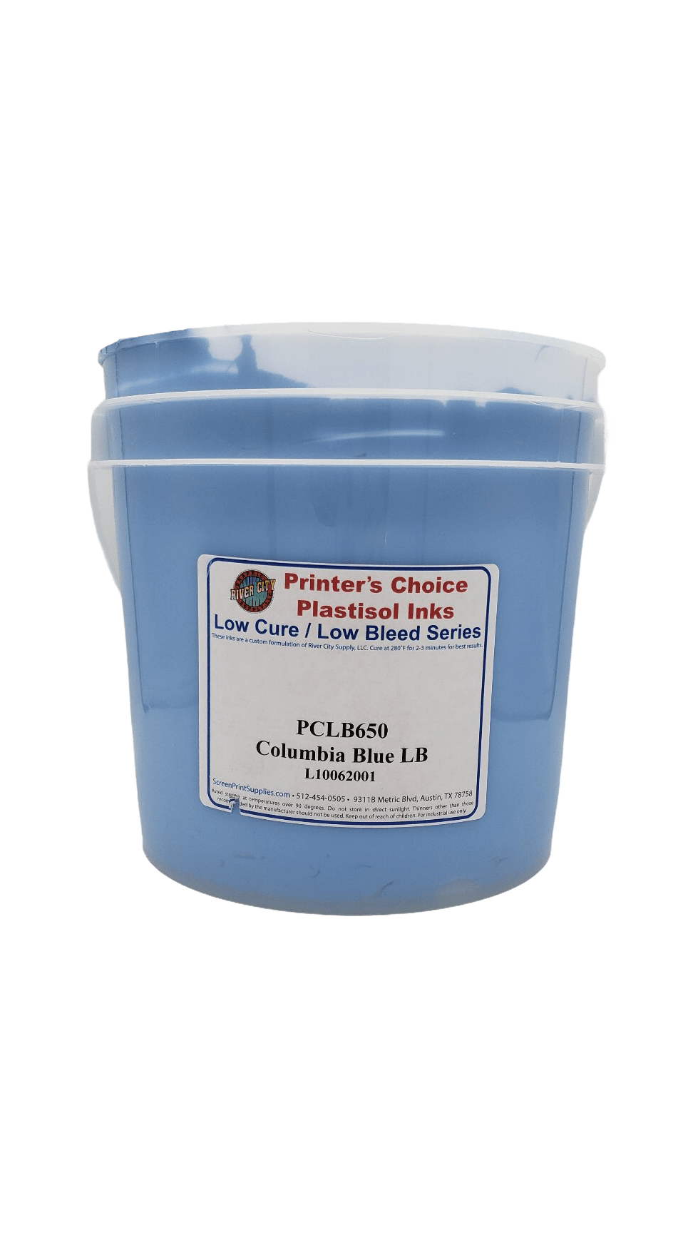 Rapid Cure Screen Printing Ink Teal - Plastisol Ink for Screen Printing Fabric - Low Temperature Curing Plastisol by Screen Print Direct - Fast Cure