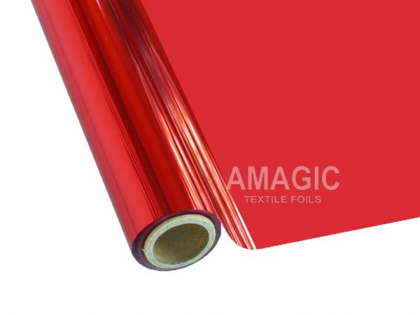 AMagic R4 Red Heat Transfer Foil - Create Shiny Metallic Designs