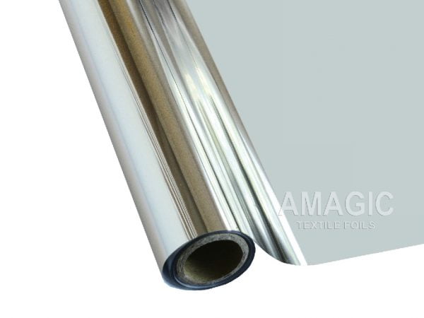 AMagic S5 Bright Silver Heat Transfer Foil - Create Shiny Metallic Designs