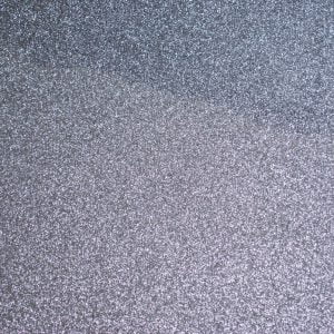 Siser 20” Black Silver Glitter Heat Transfer Vinyl