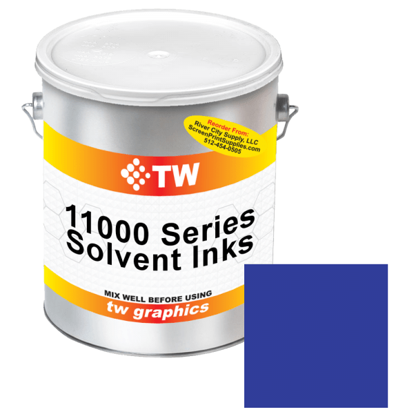 TW 11009 Green Shade Blue Solvent Based Ink - Versatile Printing Ink